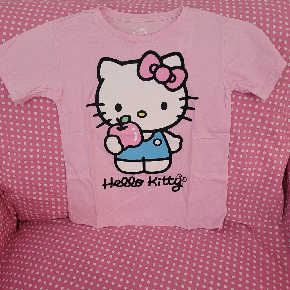 NWT HELLO KITTY Pink S/S T Shirt